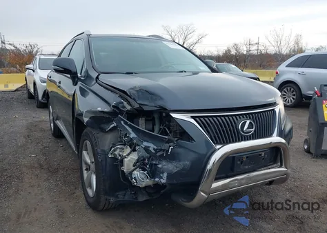 2010 Lexus Rx 350 из США, поврежденный, VIN 2T2BK1BA7AC047320